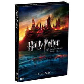 DVD - Harry Potter e as Relíquias da Morte: Partes 1 e 2 - 2 Discos