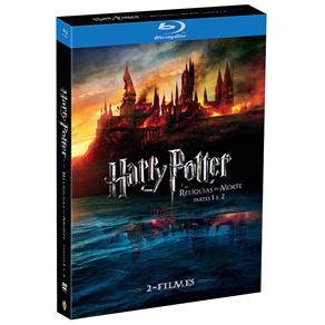 Blu-Ray - Harry Potter e as Relíquias da Morte: Partes 1 e 2 - 2 Discos