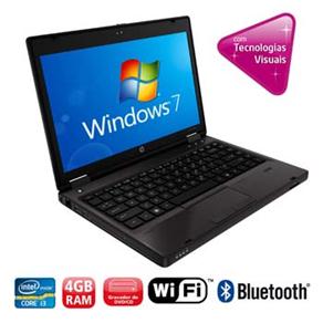 Notebook HP ProBook 6360b com Intel Core i3-2310M, 4GB, 500GB, Gravador de DVD, Leitor de Cartões, Bluetooth, LED 13.3´´ e Windows 7 Professional - Notebook ( 379598 )