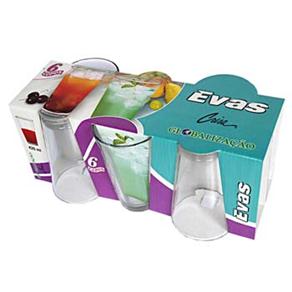 Conjunto de Copos Crisa Evas 420ml - 6 Peças - Copos ( 452811 )