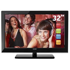 TV 32" LED CCE Stile D3201 c/ Entradas HDMI e USB e Conversor Digital