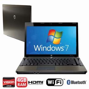 Notebook HP ProBook 4425s com AMD Turion II P560 e tecnologia Vision Pro, 4GB, 320GB, Gravador de DVD, HDMI, LED 14´´ e Windows 7 Professional - Notebook ( 439921 )