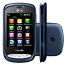 Celular Desbloqueado LG Wink TV E300 Azul Marin...