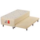 Cama Box Orthocrin Unibox com Cama Auxiliar 55x88x188cm - Bege