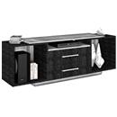 Rack RV Móveis Home Theater Bahamas - Imbuia/Preto