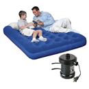 Colchão de Casal Inflável Bestway Flocked – Azu...
