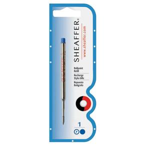 Refil para Caneta Esferogr&aacute;fica Met&aacute;lica Sheaffer 1100903 Azul - 1 unidade - cod: 462283