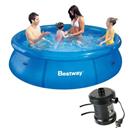 Piscina Bestway Fast Set 2.300L – Azul  + Bomba...