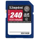 Cartão de Memória SD Vídeo Kingston SDV/Class4 ...