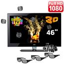 TV 46" 3D LED AOC LE46H158Z Full HD c/ Smart TV, Entradas HDMI e USB, Conversor Digital, Conversor de 2D-3D e 3 óculos 3D - 120Hz