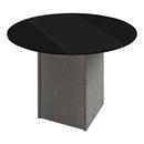 Mesa Madesa Mtella 120 cm - Cinza/Preto