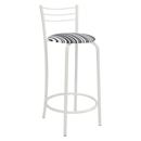 Banqueta Kappesberg Sena – Branco/Preto
