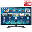 TV 40" Slim LED Samsung Série 6 ES6100 UN40ES6100GXZD Full HD com Smart TV, Conversor Digital e Entradas HDMI e USB