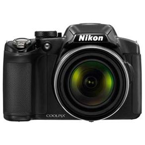 Câmera Digital Nikon CoolPix P510 Preta c/ LCD 3,0”, 16.1 MP, Zoom Óptico de 42x, Sensor CMOS, Filma Full HD (1080p) e GPS