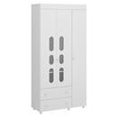 Guarda-Roupa Multimóveis Bala com 3 Portas - Branco