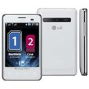 Celular Desbloqueado Claro LG Optimus L3 Dual E405 Branco com Dual Chip,Tela de 3,2”, Android 2.3, Câmera 3.2MP, 3G, Wi-Fi, GPS, FM/MP3 e Bluetooth