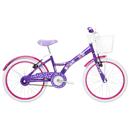 Bicicleta Tito My Aro 20 com Cesta 0100510 - Roxa
