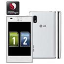 Celular Desbloqueado LG Optimus L5 Branco E615 com Dual Chip, Tela de 4”, Android 4.0, Câmera 5MP, 3G, Wi-Fi, aGPS, Bluetooth, FM, MP3 e Fone - Tim