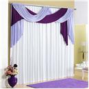 Cortina Casaborda Enxovais Evelyn 200x160 cm - Roxa