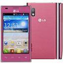 Celular Desbloqueado LG Optimus L5 Rosa com Dual Chip, Tela de 4”, Android 4.0, Câmera 5MP, 3G, Wi-Fi, aGPS, Bluetooth, FM, MP3 e Fone - Tim