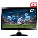 TV Monitor 27" LED Samsung LT27B350 Full HD com Conversor Digital, Entradas HDMI e USB - Rose Black