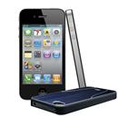 iPhone 4 Apple 8GB TIM com Câmera 5MP, Touch Screen, GPS, MP3, Bluetooth e Wi-Fi - Preto + Capa Aura iSkin para iPhone 4/4S - Azul