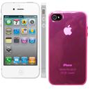 iPhone 4 Apple 8GB TIM com Câmera 5MP, Touch Screen, GPS, MP3, Bluetooth e Wi-Fi - Branco + Capa iKase Honey Suckle Pink Zum em TPU para iPhone 4/4S