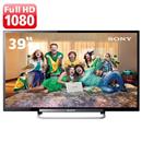 TV 39" LED Sony KDL-39R475A Full HD com Conversor Digital, Rádio FM e Entradas HDMI e USB