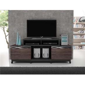 Rack Caemmun Samba para TV at&eacute; 42 - Capuccino / Preto - cod: 1997231