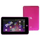 Tablet DL A7 Plus com Tela de 7”, 4GB, Câmera 2.0MP, Wi-Fi, Adaptador USB RJ45, Slot para Cartão, Suporte à Modem 3G e Android - Pink