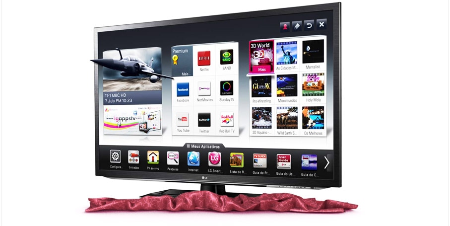 Smart Tv 3D LG