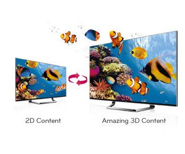 Conversão de 2D para 3D TV LG Cinema 3D LED Smart TV