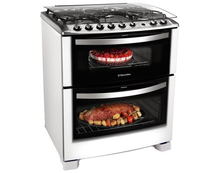 fog&atilde;o Electrolux 5 bocas Celebrate 76DTB