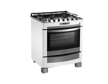 O fog&atilde;o Brastemp 6 bocas Clean BF076B