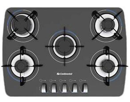 cooktop a g&aacute;s 5 bocas Continental Decore CTGCT070E50GL