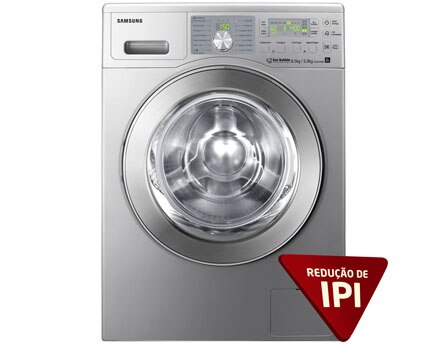 Lava e Seca WD0854W8N/XAZ - Uma m&aacute;quina com a qualidade Samsung