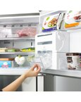 Mais cubos de gelo, mais aproveitamento de espa&ccedil;o