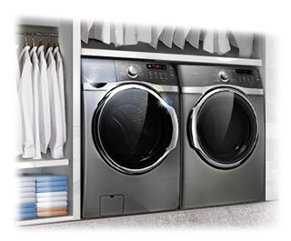 Lavadora e Secadora Samsung WD1142XVM/XAZ com design exclusivo, sofisticação e modernidade