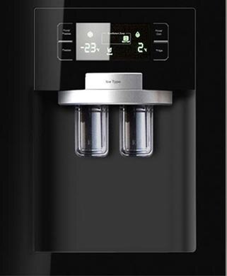 Refrigerador Side Side Samsung RS21HKLBG1/XAZ Dispenser Água