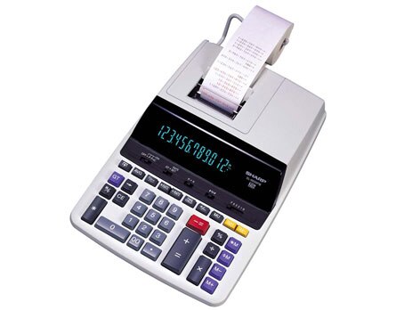Calculadora El&eacute;trica Sharp EL2630PIII B com impressora