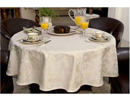 toalha de mesa redonda Pietra Home Floral Angora
