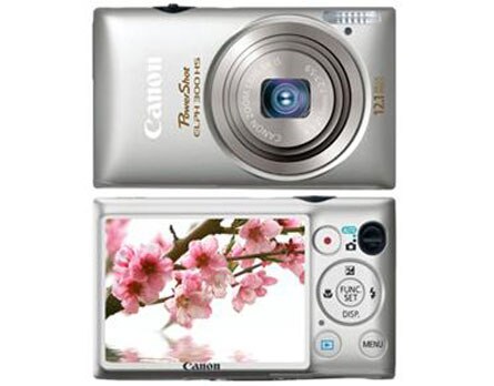 c&acirc;mera digital Canon PowerShot ELPH 300 Prata fun&ccedil;&otilde;es