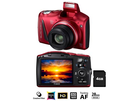 Mais qualidade em suas fotografias - Alta tecnologia em uma Canon para todos os p&uacute;blicos