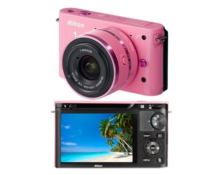 C&acirc;mera Digital Nikon1 J1 - Lentes e recursos que garantem excelentes resultados para as suas fotos e v&iacute;deos