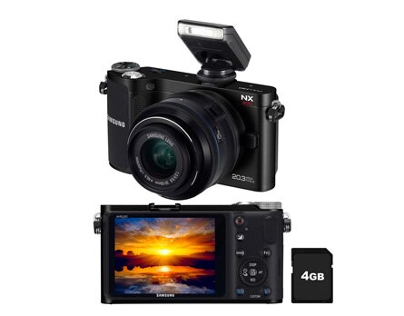Fotos digitais e v&iacute;deos de alta defini&ccedil;&atilde;o - Conhe&ccedil;a a c&acirc;mera semi-profissional Samsung NX200