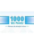 1.000 Wii Points - Vem com cr&eacute;ditos para voc&ecirc; gastar com joguinhos