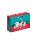 Caixa do conjunto de baixelas Tramontina Service Inox