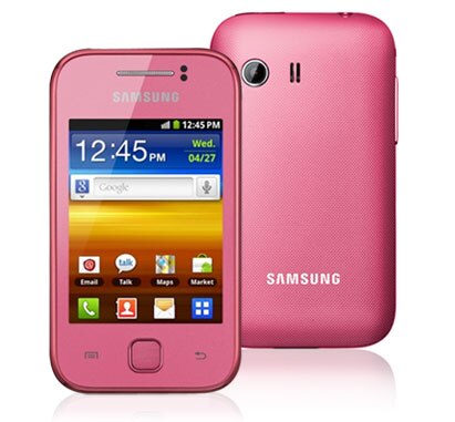 Celular Desbloqueado Vivo Samsung Galaxy Y GT-S5360 Rosa com Android 2