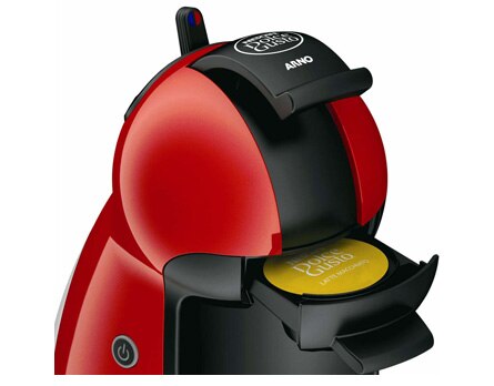 cafeteira Expresso Arno Dolce Gusto Piccolo DP06 Vermelha close