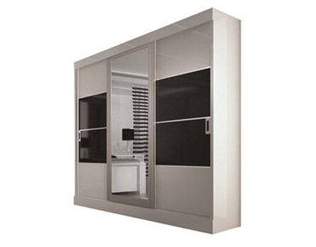 Guarda-roupa Europa Eros 3 portas - Bonito e funcional